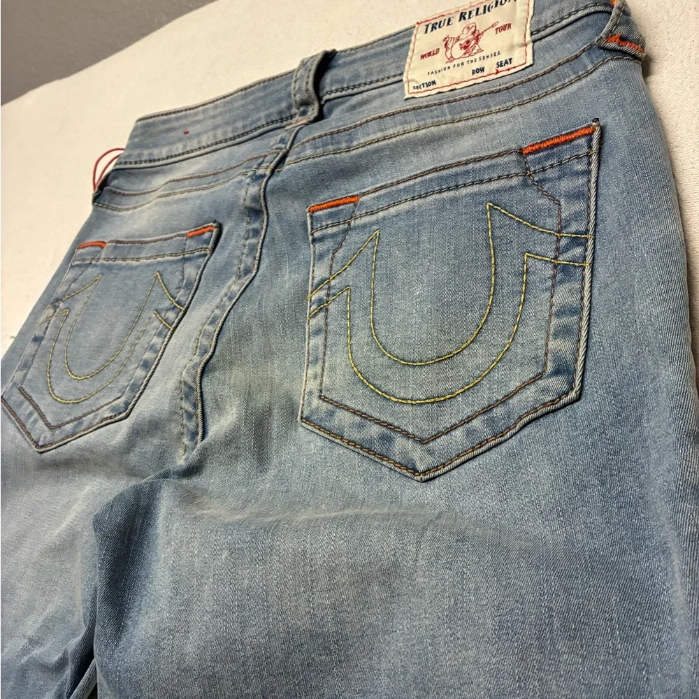 NWT True Religion Women Blue Jeans Size 27 Jennie Curvy Skinny - Picture 14 of 16